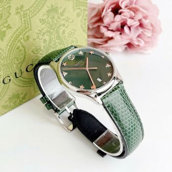 Đồng hồ Gucci G-Timeless Green Mother of Pearl Dial Women’s Watch – YA1264042