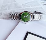 Đồng hồ nữ Gucci G Timeless Green Dial Silver Watch YA1265008