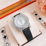 Đồng hồ Franklin FL9099 – Kiểu dáng trendy, tặng kèm dây KL và hoa tai ngọc trai thật