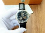Đồng hồ Nam Heritor Theo HER1702 – Đồng hồ lộ cơ mặt đen, định hình phong cách nam giới hiện đại