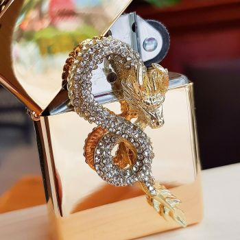 Bật lửa zippo tại Quảng Bình - Rồng Mạ Vàng 23K – Biểu tượng của quyền lực, phú quý và đẳng cấp thượng lưu