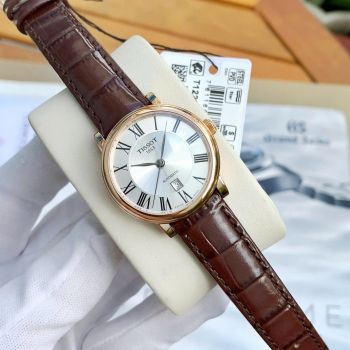 Đồng hồ Tissot Carson Automatic Nữ – Thanh Lịch, Tinh Tế và Đậm Chất Thụy Sĩ T122.207.36.033.00 / T1222073603300