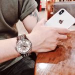 Đồng hồ Bulova Men's Quartz Swarovski Crystal Accents 96A236 – Sự kết hợp hoàn hảo giữa đẳng cấp và vẻ đẹp lấp lánh