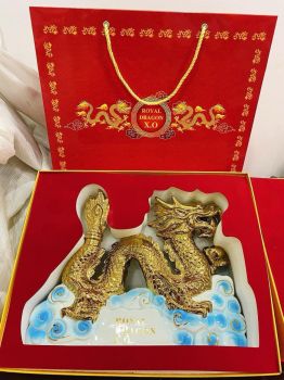 Rượu BRANDY XO PHÁP Kim Long Phi Vân 2024