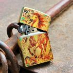 Bật lửa Zippo Mạ Vàng 18K Linh Vật Năm Bính Ngọ 2026 – Siêu Phẩm Phong Thủy Đẳng Cấp