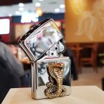 Bật Lửa Zippo Snake – Phiên Bản Rắn Hổ Mang 3D Chào Đón Năm TỴ
