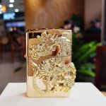 Bật Lửa Zippo 252BL077 Rồng MẠ VÀNG 23K