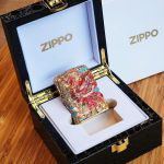 Tuyệt phẩm bật lửa Zippo Phượng Hoàng Lửa mạ vàng 18K – Đỉnh cao nghệ thuật chế tác, 1 chiếc duy nhất tại Việt Nam
