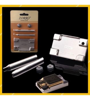 Bộ Dụng Cụ Sửa Chữa Chuyên Dùng Cho Hộp Qụet Bật Lửa Xăng Bấc Đá Zorro