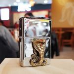 Bật Lửa Zippo Snake – Phiên Bản Rắn Hổ Mang 3D Chào Đón Năm TỴ