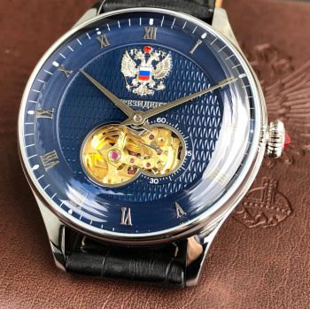 Đồng hồ Tổng thống măt xanh vỏ thép 6500150