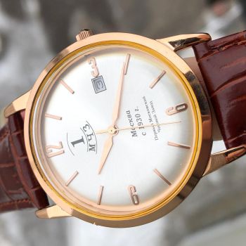 Đồng hồ Poljot phiên bản kỷ niệm nhà máy đồng hồ đầu tiên 5129121P