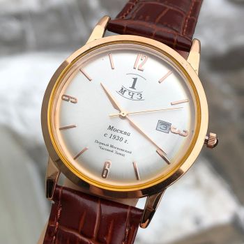 Đồng hồ Poljot phiên bản kỷ niệm nhà máy đồng hồ đầu tiên 5129121P