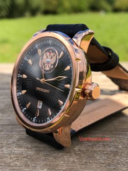 Đồng hồ Tổng thống Nga President niềng băm mặt đen 4949034