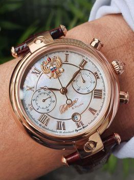 Đồng hồ Nga chữ ký tổng thống bấm giờ thể thao 252CK059