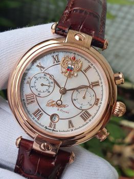 Đồng hồ Nga chữ ký tổng thống bấm giờ thể thao 252CK059