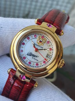 Đồng hồ Nga President chữ ký Tổng thống nữ đá hồng 252073