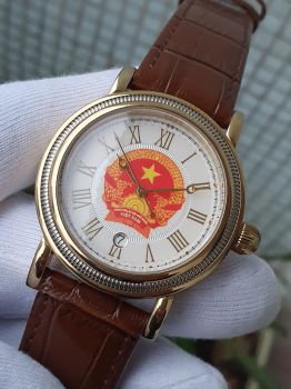 Đồng hồ Nga 252VN074 Quốc huy Việt Nam