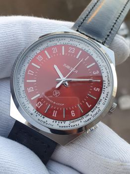 Đồng hồ DHCRAKETA17/11/20-02 24h mặt đỏ