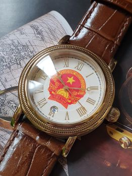 Đồng hồ Nga 252VN088 Quốc huy Việt Nam