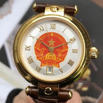 Đồng hồ Nga 252VN092 Quốc huy Việt Nam