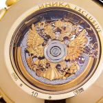 Đồng hồ Nga Nika vàng đúc nguyên khối 585 bấm giờ thể thao 1101.0.3.83