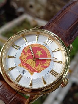 Đồng hồ Nga 252VN093 Quốc huy Việt Nam