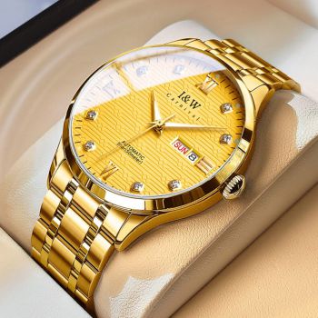 Đồng Hồ Nam I&W Carnival 651G2 Automatic Màu Vàng