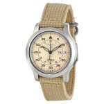 Đồng Hồ Nam Seiko Automatic SNK803K2 Màu Be