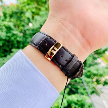 Đồng Hồ Nam Tissot Tradition GMT T063.639.36.037.00 Màu Nâu