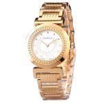 Đồng Hồ Nữ Versace Vanity Collection Gold Watch 35mm Màu Vàng