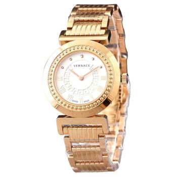 Đồng Hồ Nữ Versace Vanity Collection Gold Watch 35mm Màu Vàng