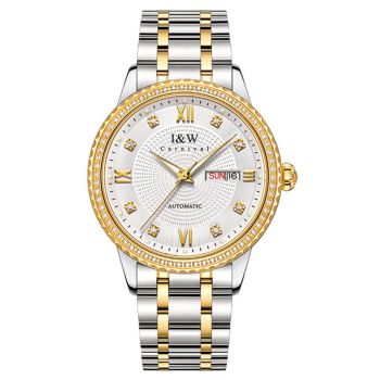Đồng Hồ Nam I&W Carnival 615G4 Automatic Màu Vàng Phối Bạc