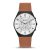 Đồng Hồ Nam Skagen Grenen Chronograph Medium Brown Leather Watch SKW6823 Màu Nâu