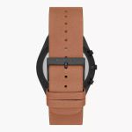 Đồng Hồ Nam Skagen Grenen Chronograph Medium Brown Leather Watch SKW6823 Màu Nâu