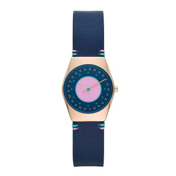 Đồng Hồ Nữ Skagen SKW3085 Dây Da 26mm Màu Xanh