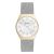 Đồng Hồ Nam Skagen Grenen Three-Hand Date Silver Stainless Steel Mesh Watch SKW6816 Màu Bạc