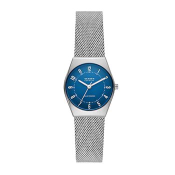 Đồng Hồ Nữ Skagen SKW3080 Dây Kim Loại 26mm Màu Xanh Blue