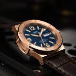 Đồng Hồ Nam I&W Carnival 589G1 Automatic Màu Nâu Vàng