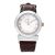 Đồng Hồ Nữ Salvatore Ferragamo Silver Stainless Steel Leather Grande Maison F72 Màu Nâu