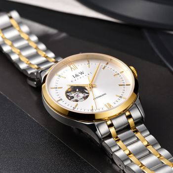 Đồng Hồ Nam I&W Carnival 570G1 Automatic Màu Bạc