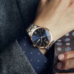 Đồng Hồ Nam I&W Carnival 529G9 Automatic Màu Xanh Bạc