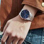 Đồng Hồ Nam I&W Carnival 528G8 Automatic Màu Xanh Bạc