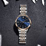 Đồng Hồ Nam I&W Carnival 528G8 Automatic Màu Xanh Bạc