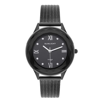 Đồng Hồ Nữ Sunlight Watches For Women 337376 Màu Đen