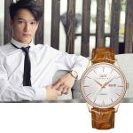 Đồng Hồ Nam I&W Carnival 519G1 Automatic Màu Nâu Vàng