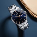 Đồng Hồ Nam I&W Carnival 509G13 Automatic Màu Xanh Bạc