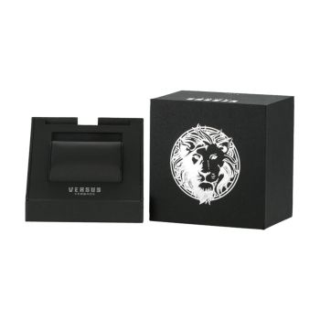 Đồng Hồ Nam Versus Versace Teatro Black 40mm Strap Fashion Watch VSPVU1221 Màu Đen