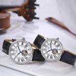 Đồng Hồ Đôi I&W Carnival 667D1 Automatic Màu Đen Trắng