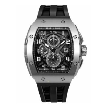 Đồng Hồ Nam Tsar Bomba TB8211Q-SB Màu Đen